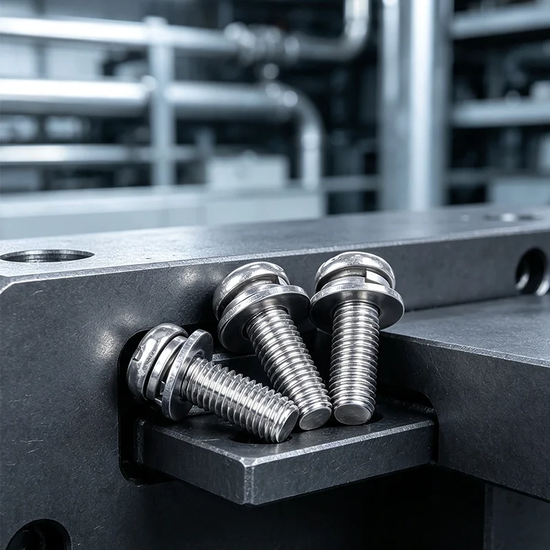 Cross Recessed Three In One Assembly Screw